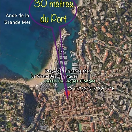 Lägenhet Le Nid Cassis